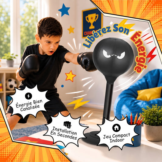 KidPunch — Le sac de frappe compact pour les petits champions