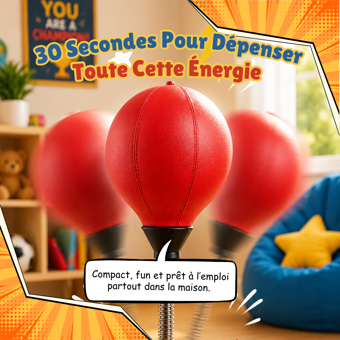 KidPunch — Le sac de frappe compact pour les petits champions